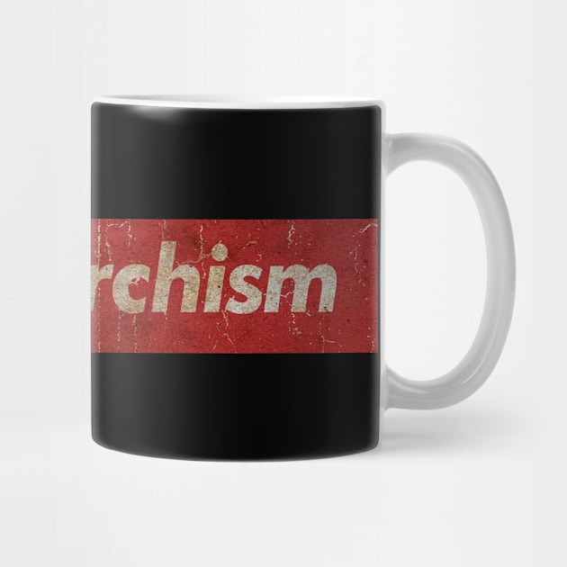 the anarchism - SIMPLE RED VINTAGE by GLOBALARTWORD